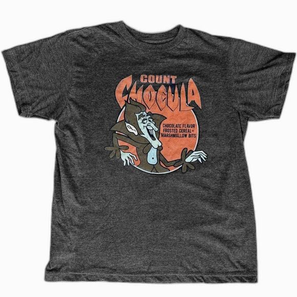 Savvy Men's Count Chocula Graphic Tee Vintage Style Halloween Shirt size Medium - Picture 1 of 4
